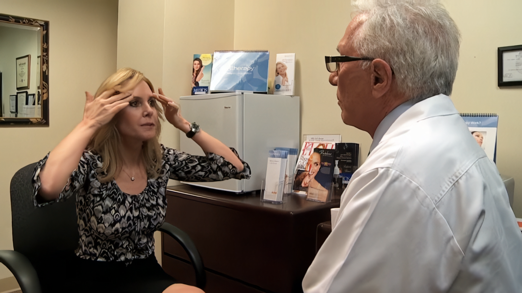 Patient consultation with Dr. Epstein